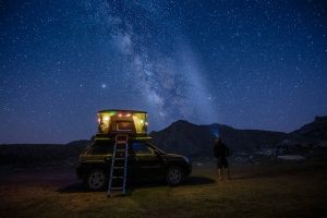 Automotive Adventure while Camping